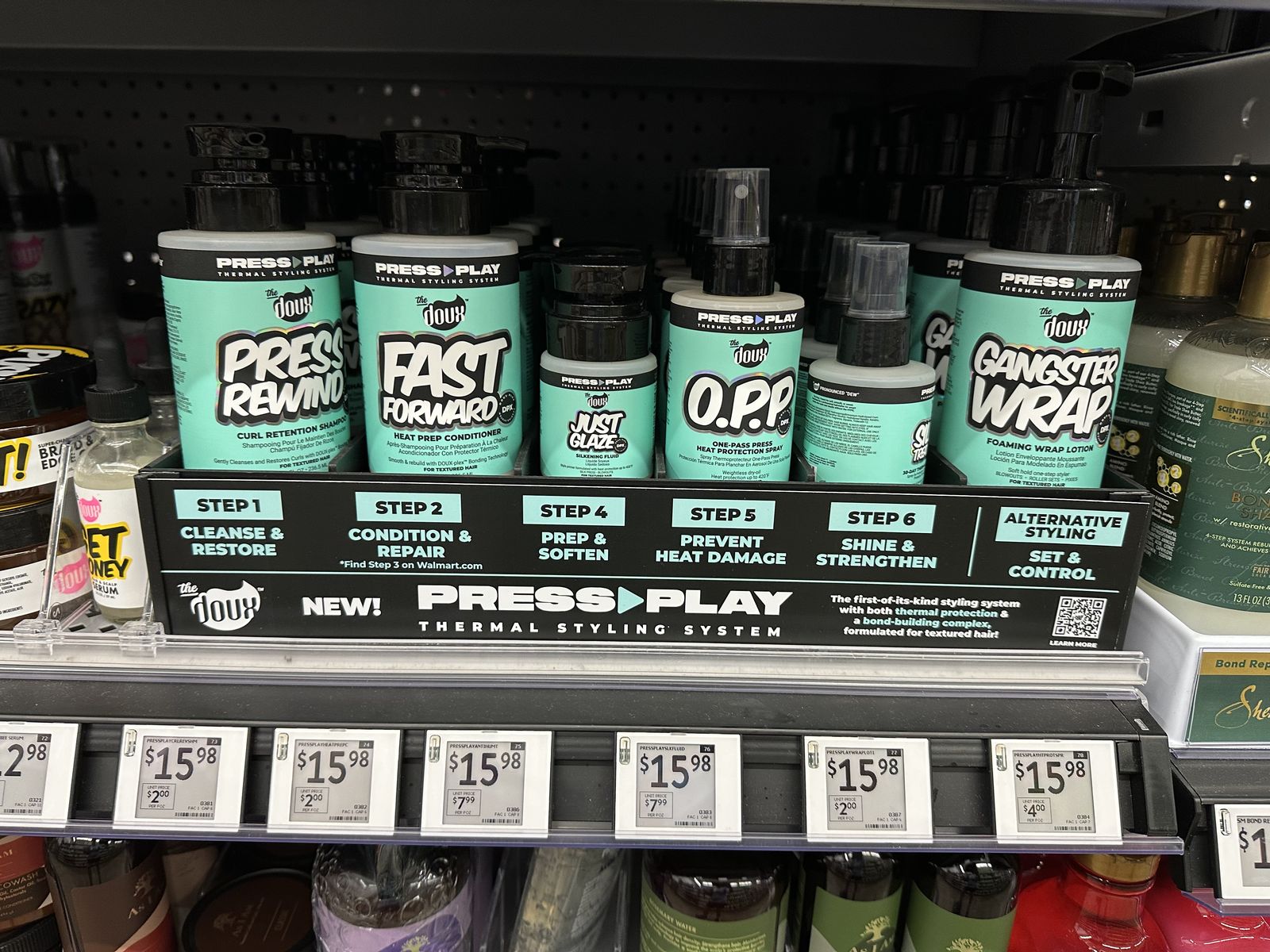 The Doux in a Walmart store